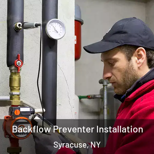  Backflow Preventer Installation Syracuse, NY