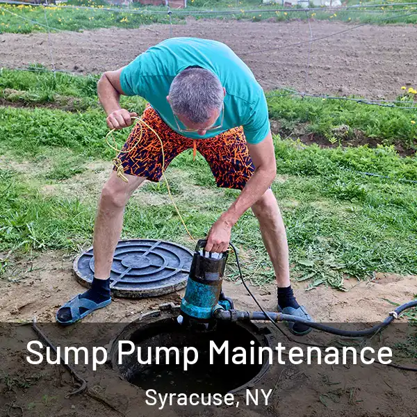  Sump Pump Maintenance Syracuse, NY
